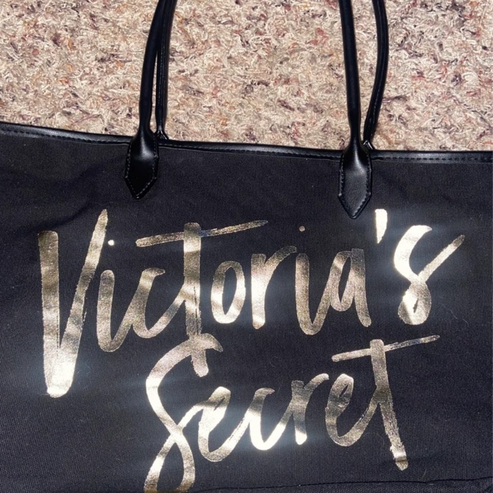 Victoria’s Secret black tote bag